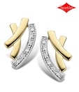 Sparkles Groovy Diamond Earrings