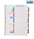 Solo Separatorz with Index (pack of 10 each with 5 sets)