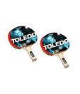 Cosco Toledo Table Tennis Racket  (Pack Of 2)