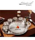 Steelcraft  Nine Pcs Nirvana Thali Set