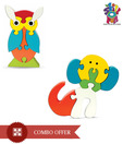 Skillofun Take Apart Puzzle- Dog & Owl