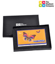 TEC Butterfly Stamp Steel Card Holder