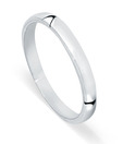 Revlis Sleek Silver Band  Ring