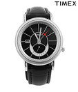 Timex Aura Black Retrograde Watch