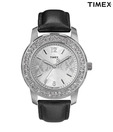 Timex Fashion Shiny Silver Dial Watch