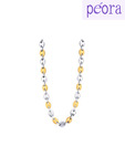 Peora Solid Link Stainless Steel Necklace