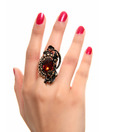 Pari Antique Finish Ring