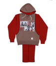 Fort Collins Brown & Rust Tracksuit For Kids