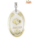 Kriaa Pisces Zodiac Sign Pendant