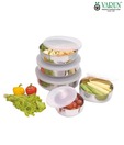 Varun Stainless Steel Lid Bowl Set