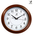 JAZ Modern Teak Touch Wall Clock