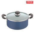 Vinod Non-stick 20 cm Casserole With Lid