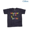 Clifton Cool Quote Navy Blue T-Shirt For Kids