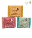 Rustic Art Organic Soaps – Lemon, Geranium & Cucumber 300gm