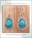 Designer Silver Inc. Aqua Earrings