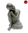 Earth Sitting Monk Showpiece