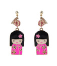 Embellish Chinese Doll Earrings
