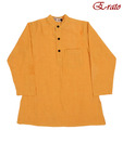 E-rato Vibrant Yellow Kurta For Kids