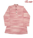 E-rato Vibrant White & Red Kurta For Kids