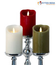 Kytes India Set Of  3 Luminara LED Candles