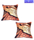 Mesleep Lost Treasure Digitally Printed Two Cushion Covers