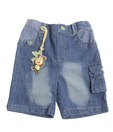 Nauti Nati Ultra Blue Denim Shorts For Kids