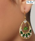 Pari Antique Silver Owl Earrings