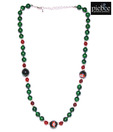 Piebee Rich Multicolour Jade Necklace