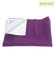 Quick Dry Plain Waterproof Plum Medium