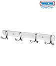 SG Quality Stainless Steel Dual hook Towel Hanger
