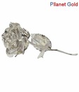 Pllanet Gold Silver Plated Rose