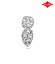 Sparkles Pristine Diamond & Gold Pendant