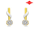 Sparkles Stunning Diamond & Gold Earrings