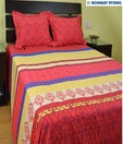 Bombay Dyeing Thyme Pink Bed Sheet