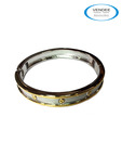 Vendee Round White Bangle