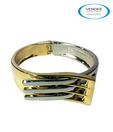 Vendee Gold and Silver Bangle