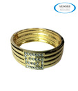 Vendee Golden Stone Bangle