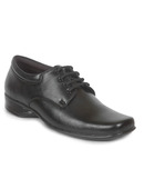 Griffon Officious Black Derby Shoes