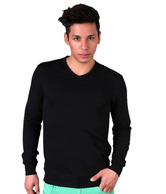 FREECULTR Classy Black Full Sleeves Sweatshirt