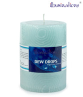 Illuminations Dew Drops Pillar Candle