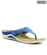 Catwalk Alluring Blue Slippers