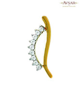 Avsar Gorgeous Gold & Diamond Pendant