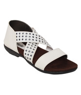 Isabelle Stylish White Sandals
