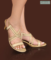 Catwalk Dazzling Beige Sandals