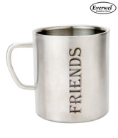 Everwel Friends Quoted Stainless Steel Coffee Mug