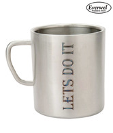 Everwel Lets Do It Quoted Stainless Steel Coffee Mug