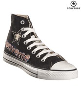 Converse Gusto Black Unisex High Ankle Sneakers