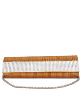 Oleva Lovely Golden Pearl Clutch