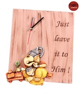 Earth Just Leave It To Him Clock