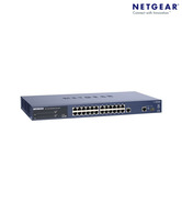 Netgear PROSAFE 24 PORT 10/100 SMART SWITCH WITH 2 GIGABIT PORTS (FS726T)
